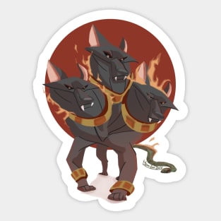 Cerberus Sticker